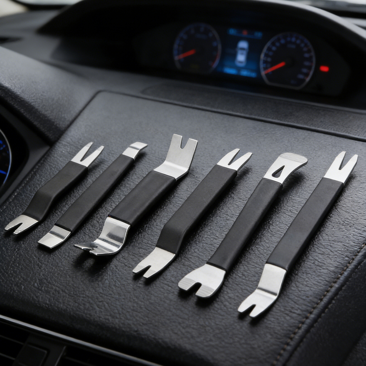 Car Workshop Tools Kit - Car Trim Removal Tool Stainless Steel
