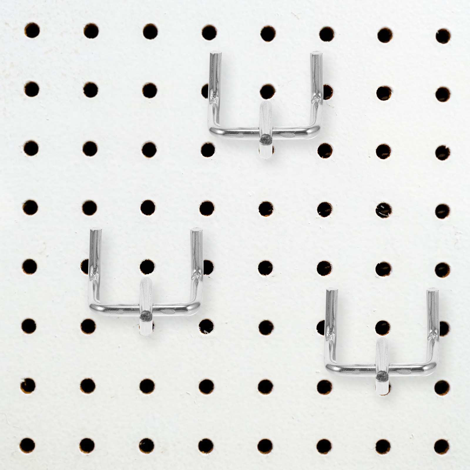 Workshop Tools Display - 50Pcs Strong Pegboard Hooks Electroplated Heavy