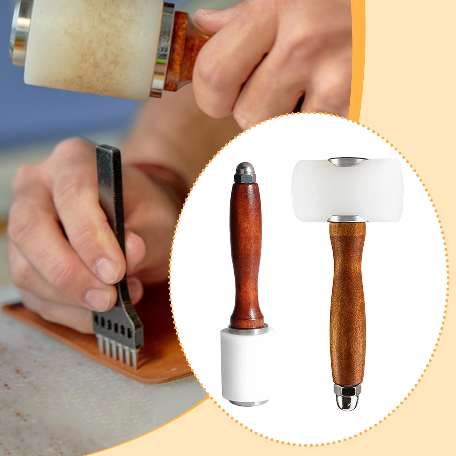 Mallet Wood Carving - Leather Carving Hammer Sturdy Leathercraft Mallet