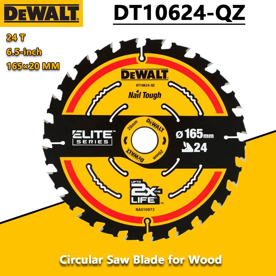 Tool Workshop - DEWALT DT10624-QZ 1/3pcs 24T Construction Circular
