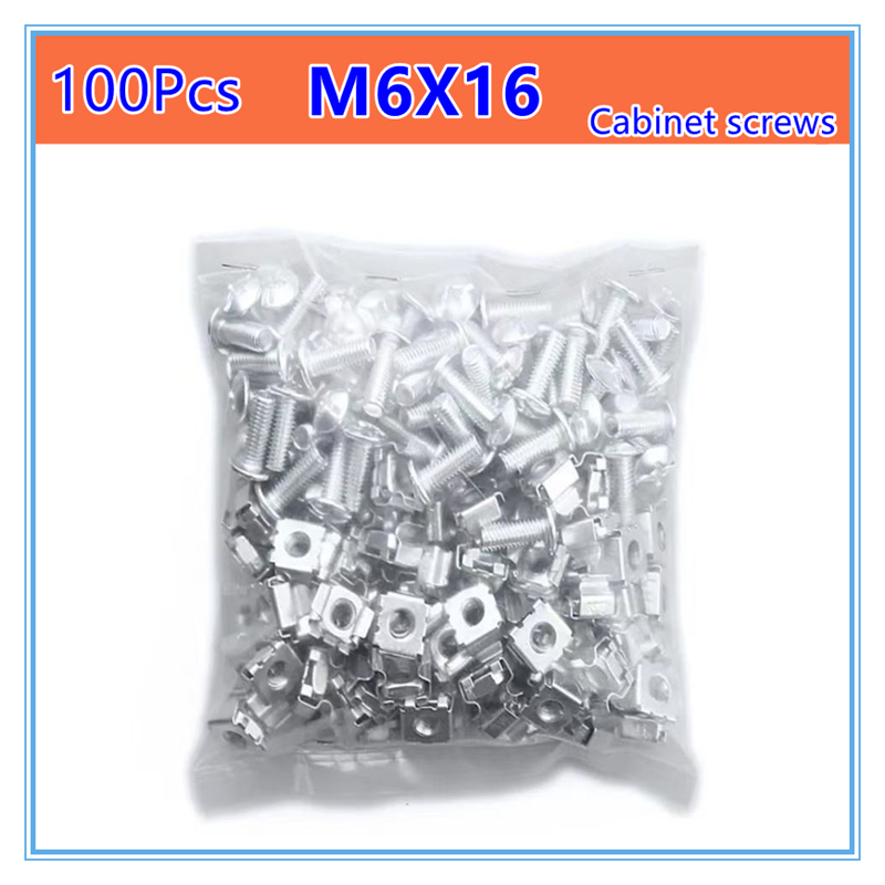 Screw Organizer Kit - 100Pcs Carbon steel Network Storage Server