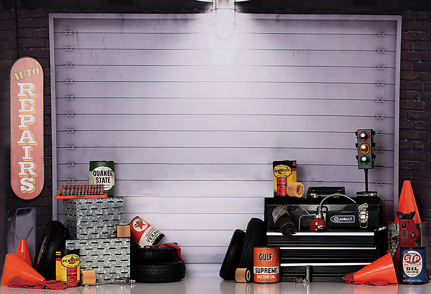 Mehofond Auto Repairs Garage P - Workshop Tools Background のレビューと価格