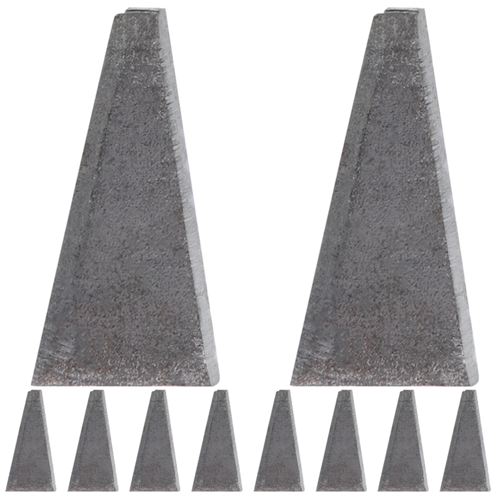 10pcs Axe Wedge Triangular Ham - Mallet Wood Carving のレビューと価格