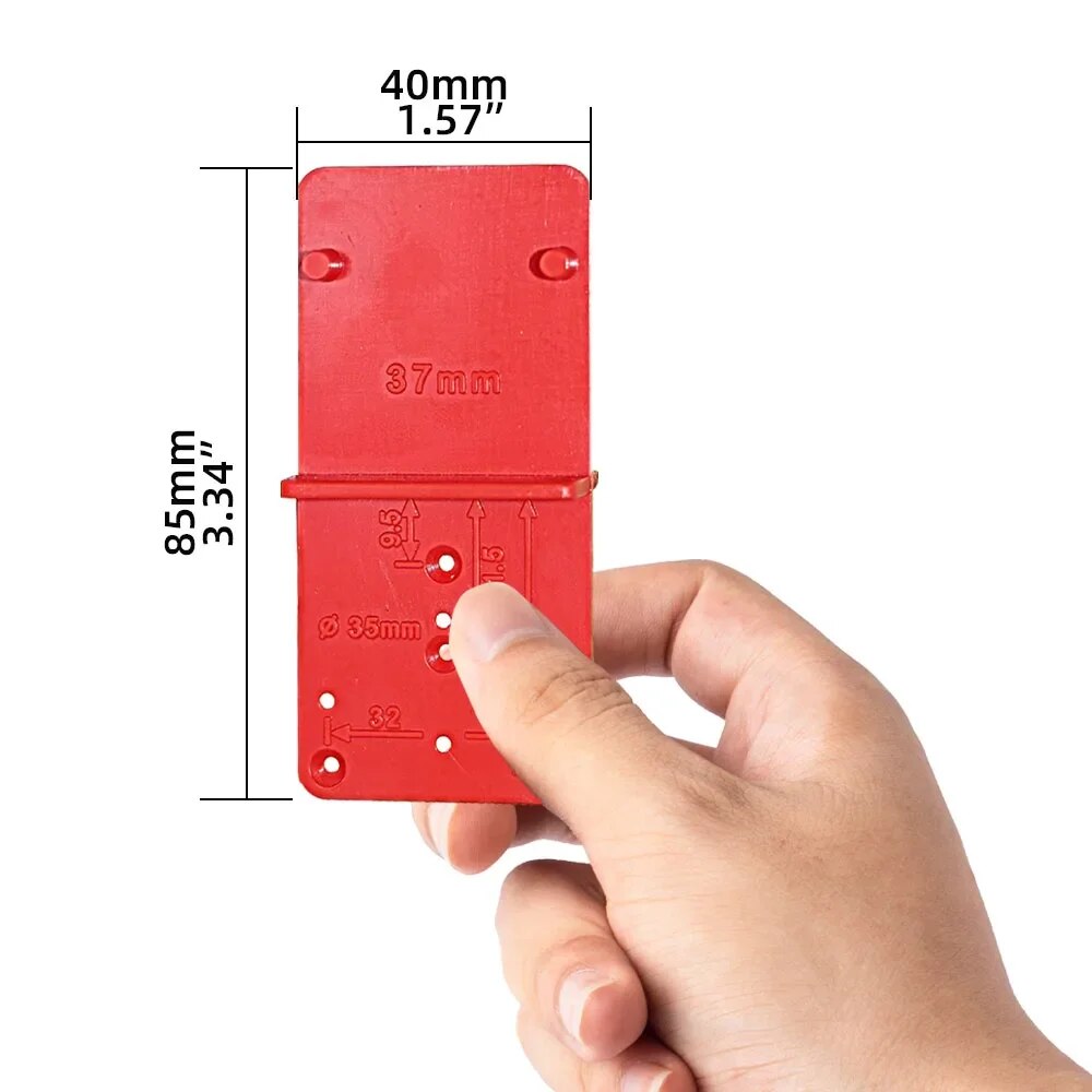 Hinge Hole Drilling Guide Posi - Dovetail Marking Guide のレビューと価格