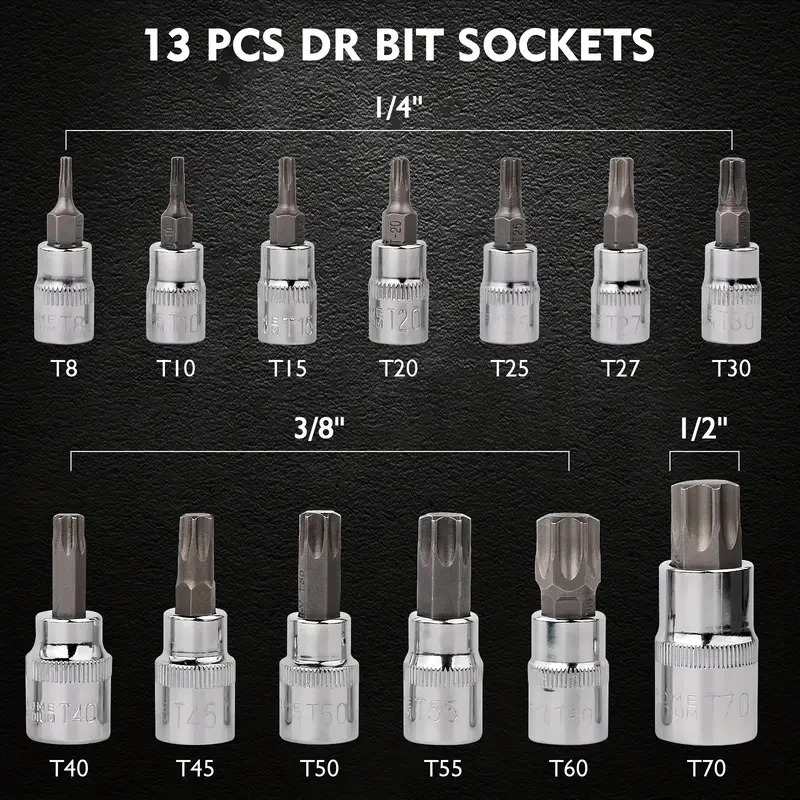 13pcs Torx Key Kit Auto Repair - Car Workshop Tools Kit のレビューと価格