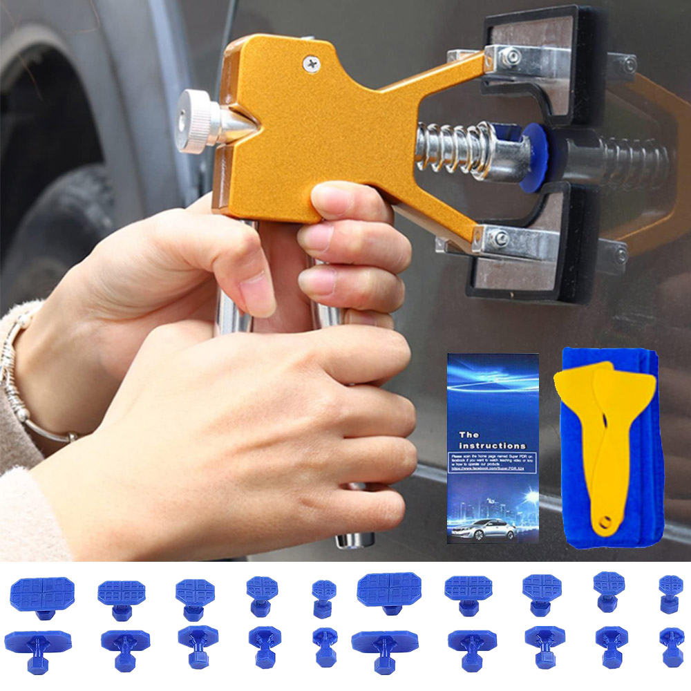 Car dent repair kit Auto Body  - Car Workshop Tools Kit のレビューと価格