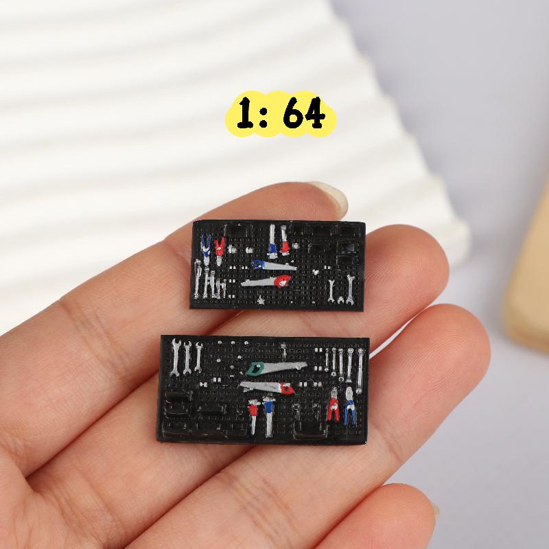 TH 1/2Pcs 1/64 Diorama Car Rep - Workshop Tools Display のレビューと価格