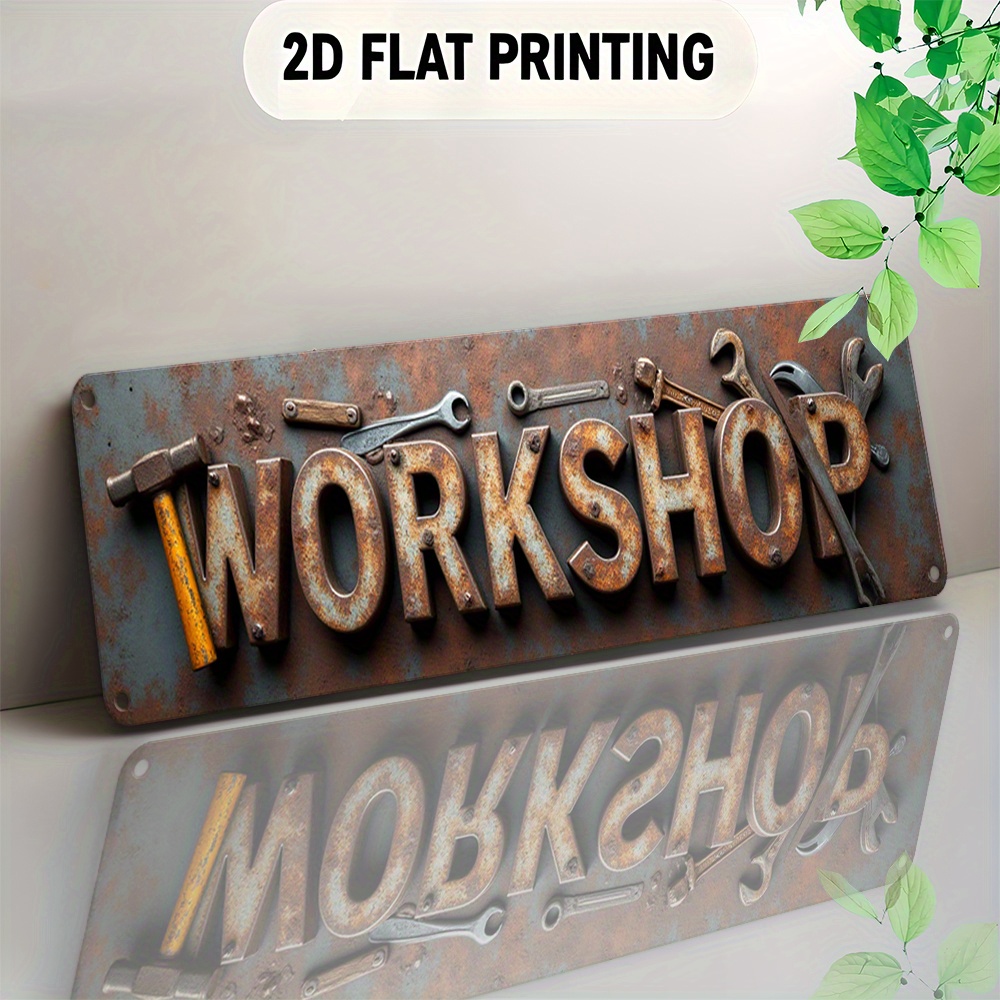 2D Flat,Signboard, a Decorativ - Workshop Tools Background のレビューと価格