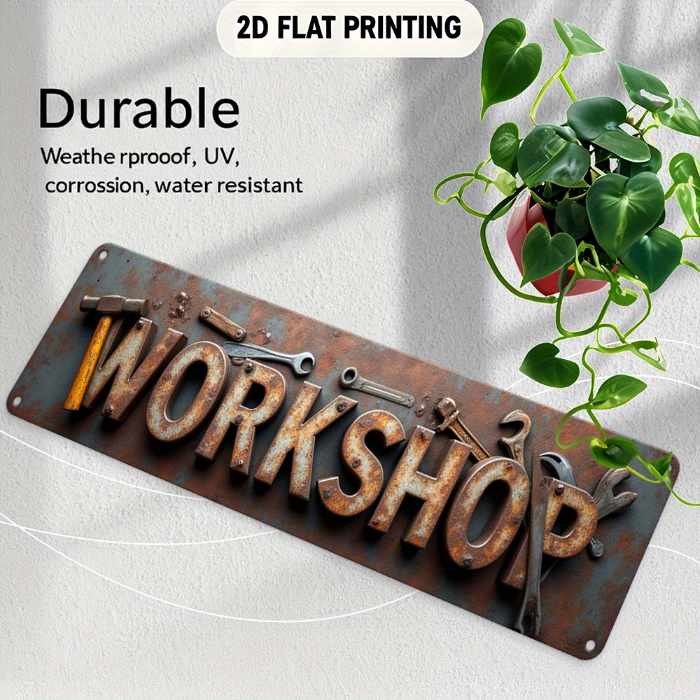 2D Flat,Signboard, a Decorativ - Workshop Tools Background のレビューと価格