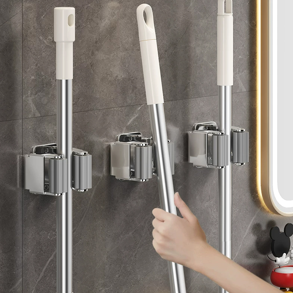 Heavy-duty Wall Mounted Mop Cl - Screw Organizer Kit のレビューと価格