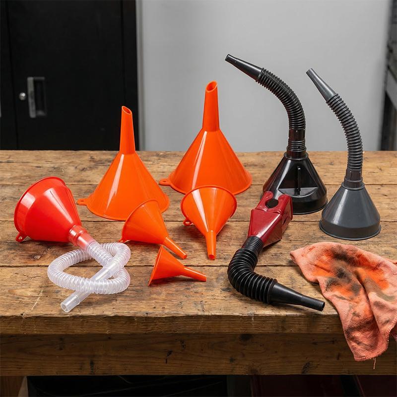 Car Plastic Funnel Set 8 Piece - Workshop Use Tools のレビューと価格