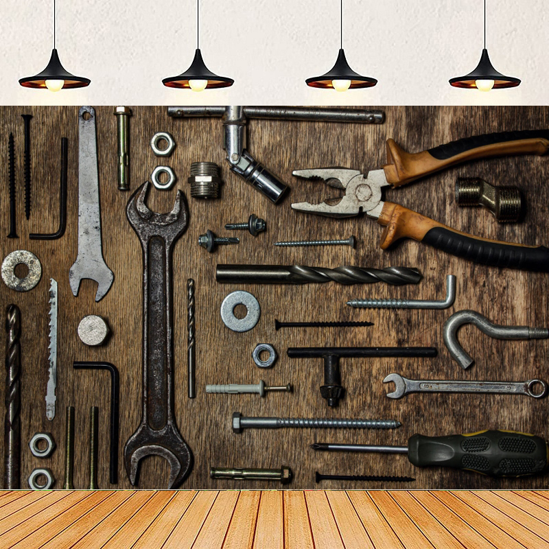 Rustic Old Tools Photography B - Workshop Tools Background のレビューと価格
