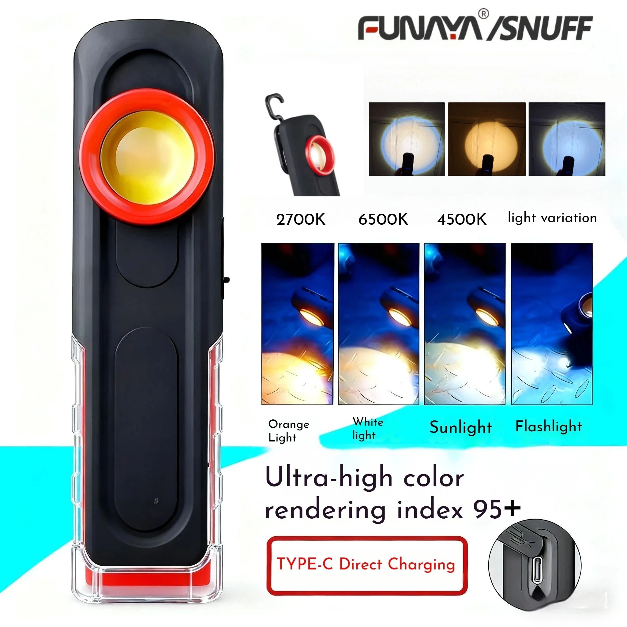 FUNAYA Portable Flashlight Car - Tool Workshop のレビューと価格