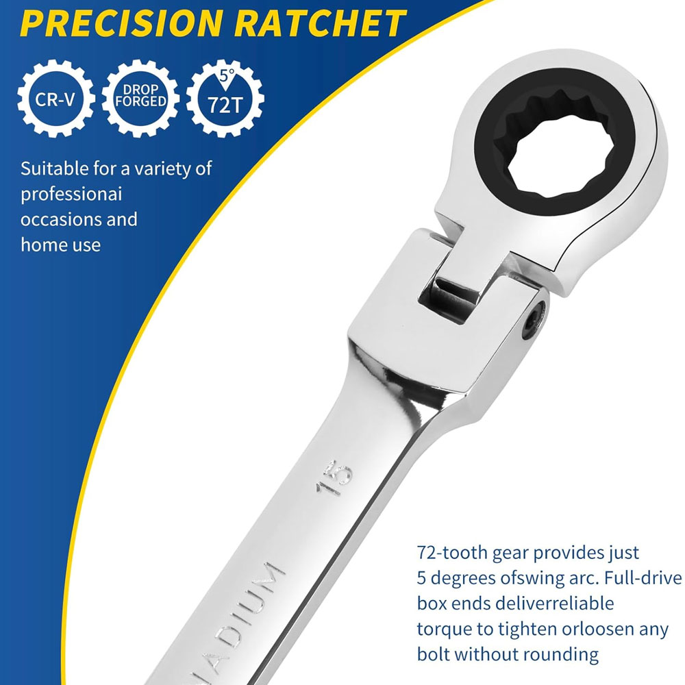 Adjustable Ratchet Wrench 6mm- - Car Workshop Tools Kit のレビューと価格