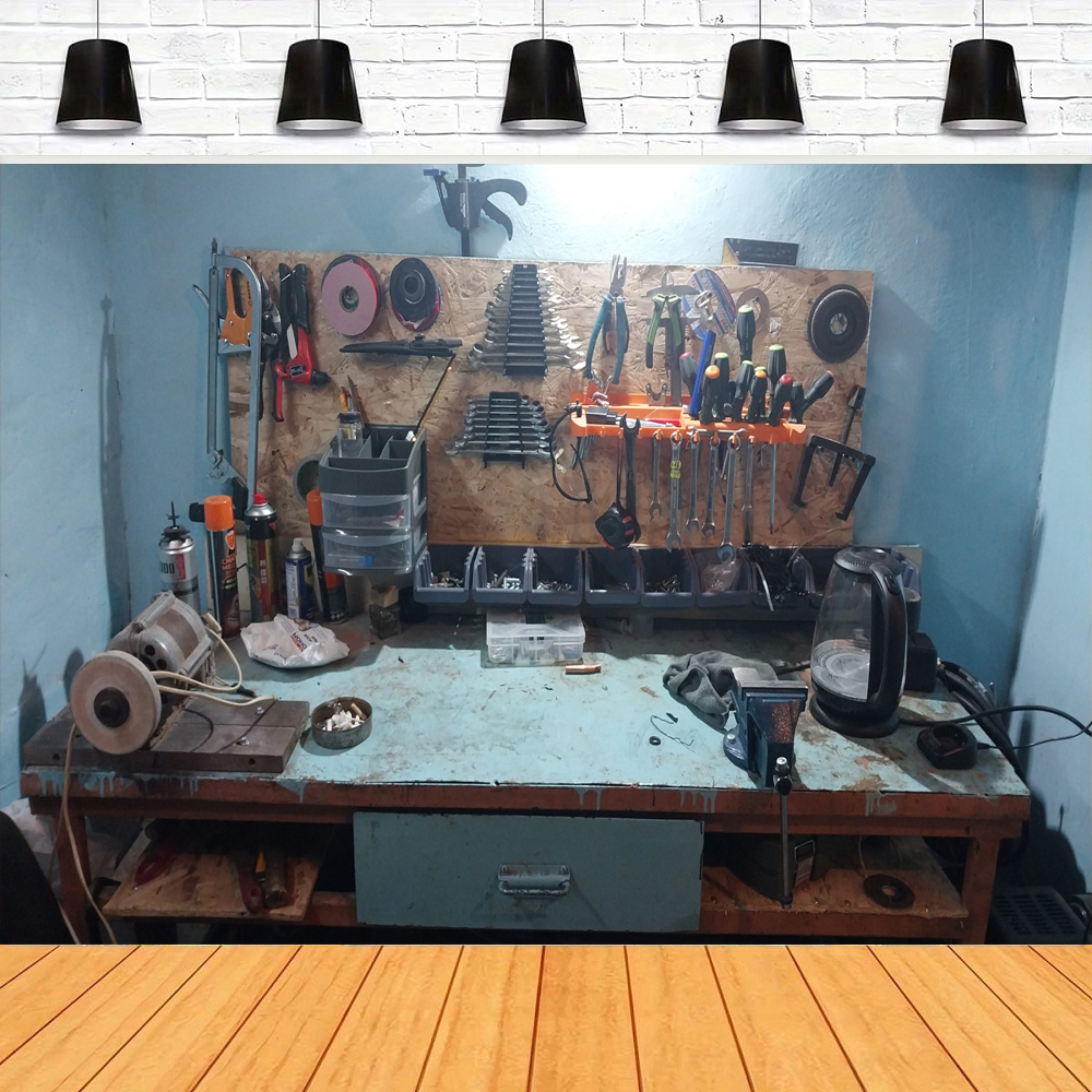 Photography Backdrop Modern Ga - Workshop Tools Background のレビューと価格