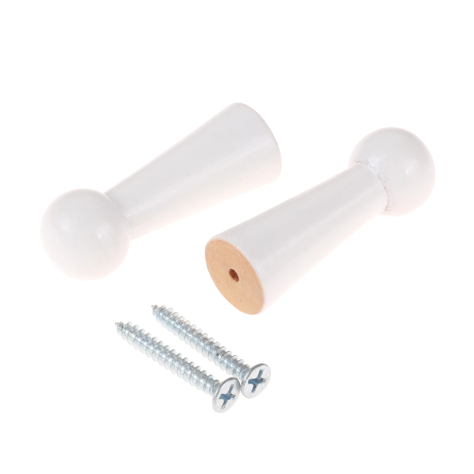 2pcs Wooden Peg Hangers 50mm S - Screw Organizer Kit のレビューと価格