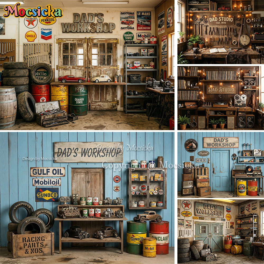 Mocsicka Dad's Workshop Photog - Workshop Tools Background のレビューと価格