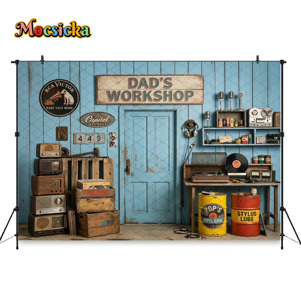 Mocsicka Dad's Workshop Photog - Workshop Tools Background のレビューと価格