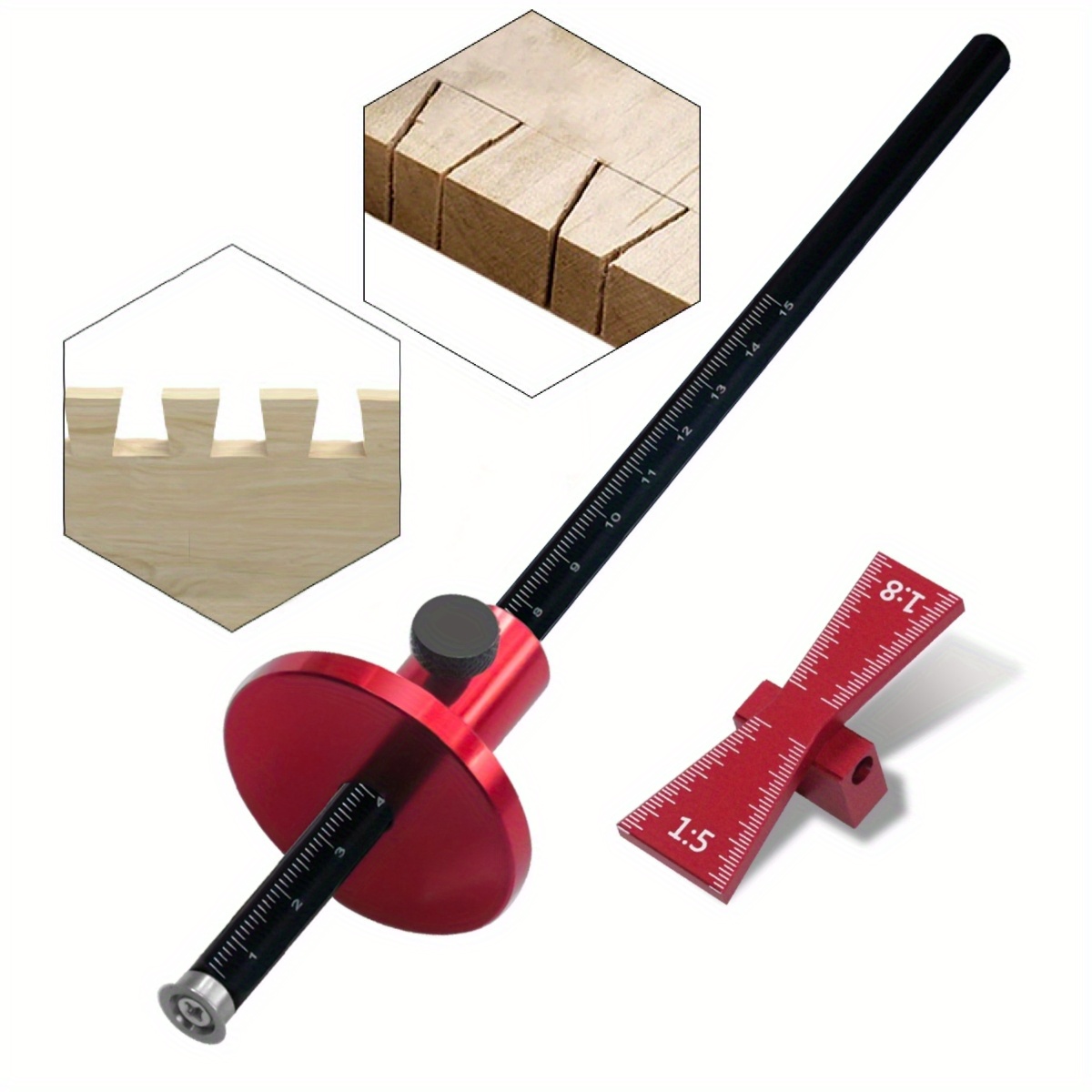 Bearing Wheel Cutter for Soft  - Dovetail Marking Guide のレビューと価格