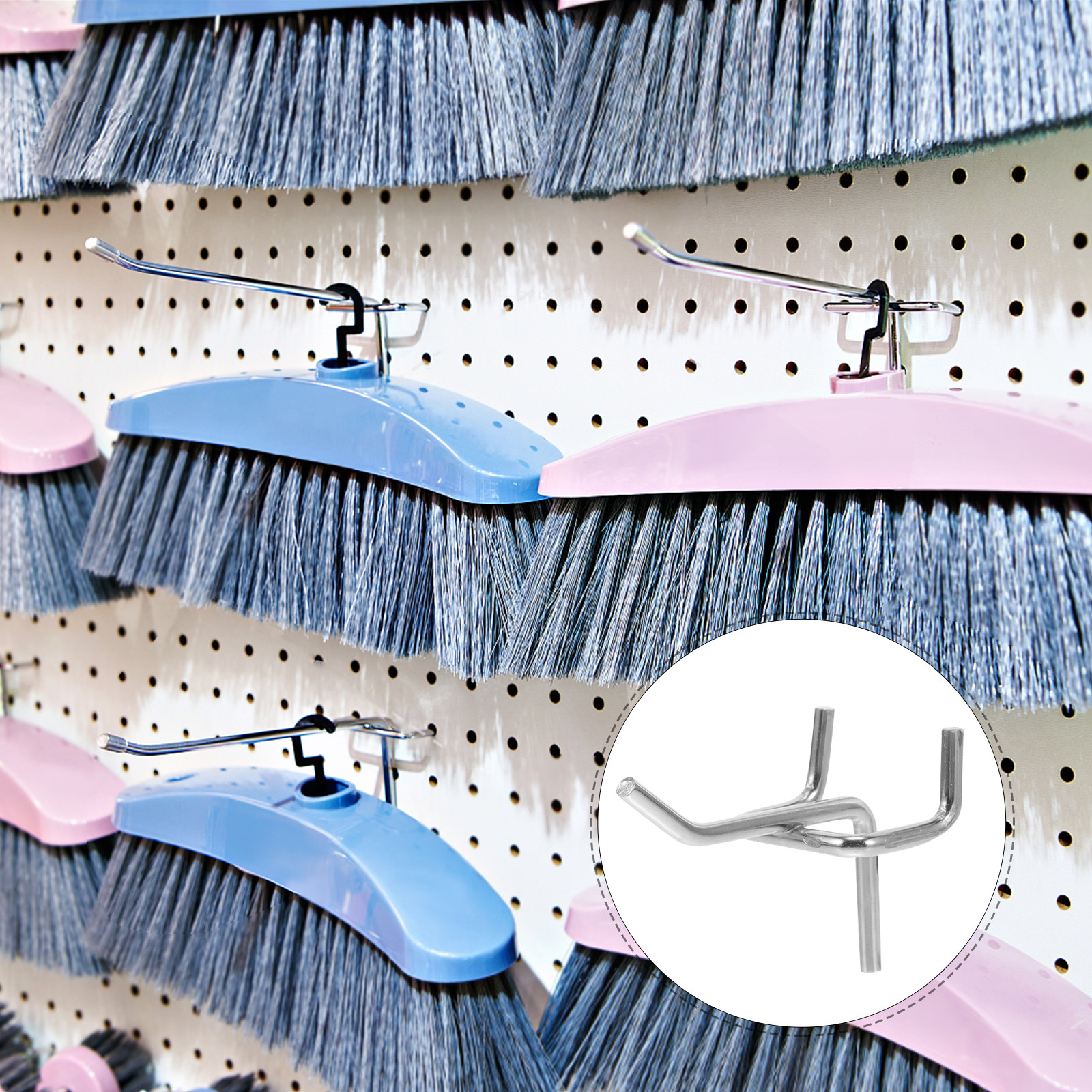 50Pcs Tool Pegboard Hooks Heav - Workshop Tools Display のレビューと価格