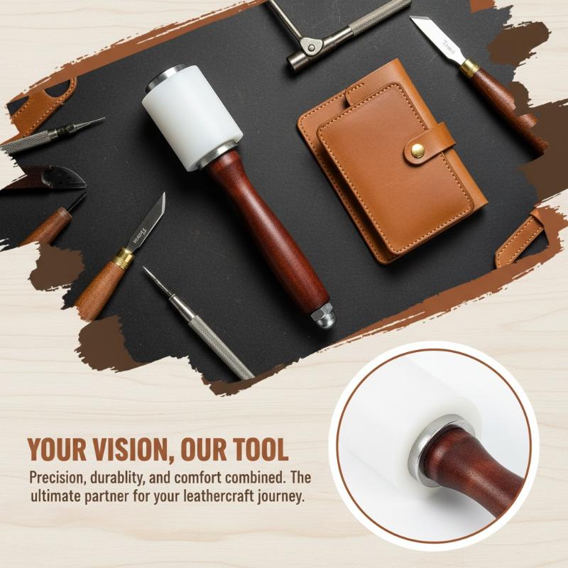 1PC Leather Carving Hammer Nyl - Mallet Wood Carving のレビューと価格