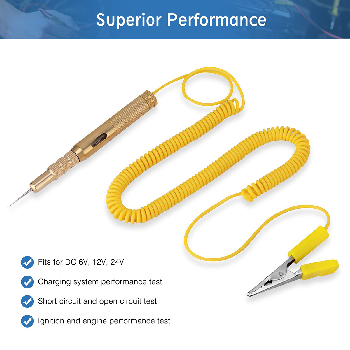 6V/12V/24V Automotive Current  - Car Workshop Tools Kit のレビューと価格