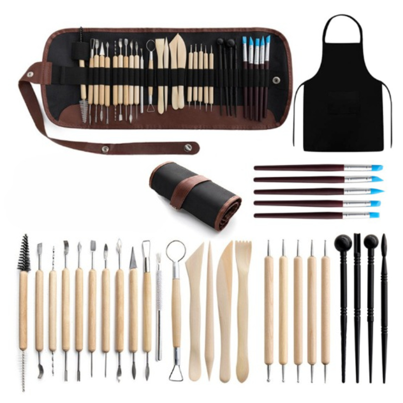32 piece pottery tools set/Han - Tools Qa のレビューと価格