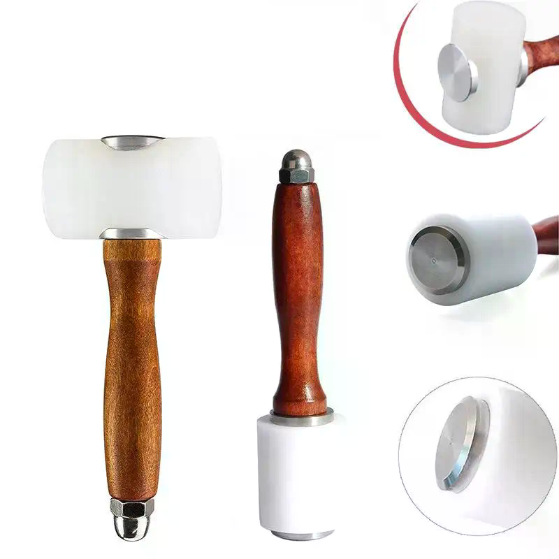 1PC Leather Carving Hammer Lea - Mallet Wood Carving のレビューと価格