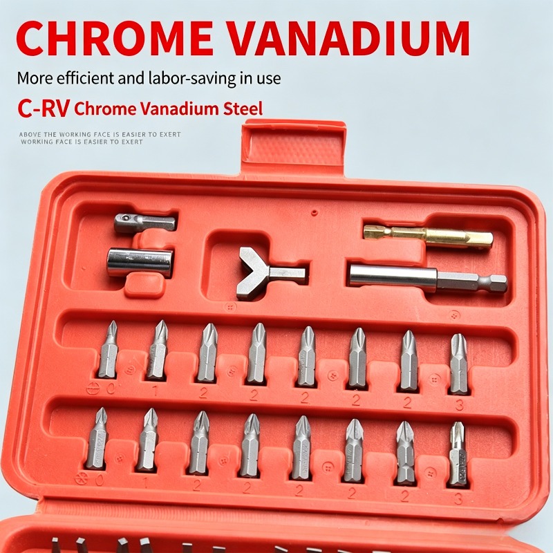100PCS Screwdriver Bit Set, Ho - Car Workshop Tools Kit のレビューと価格