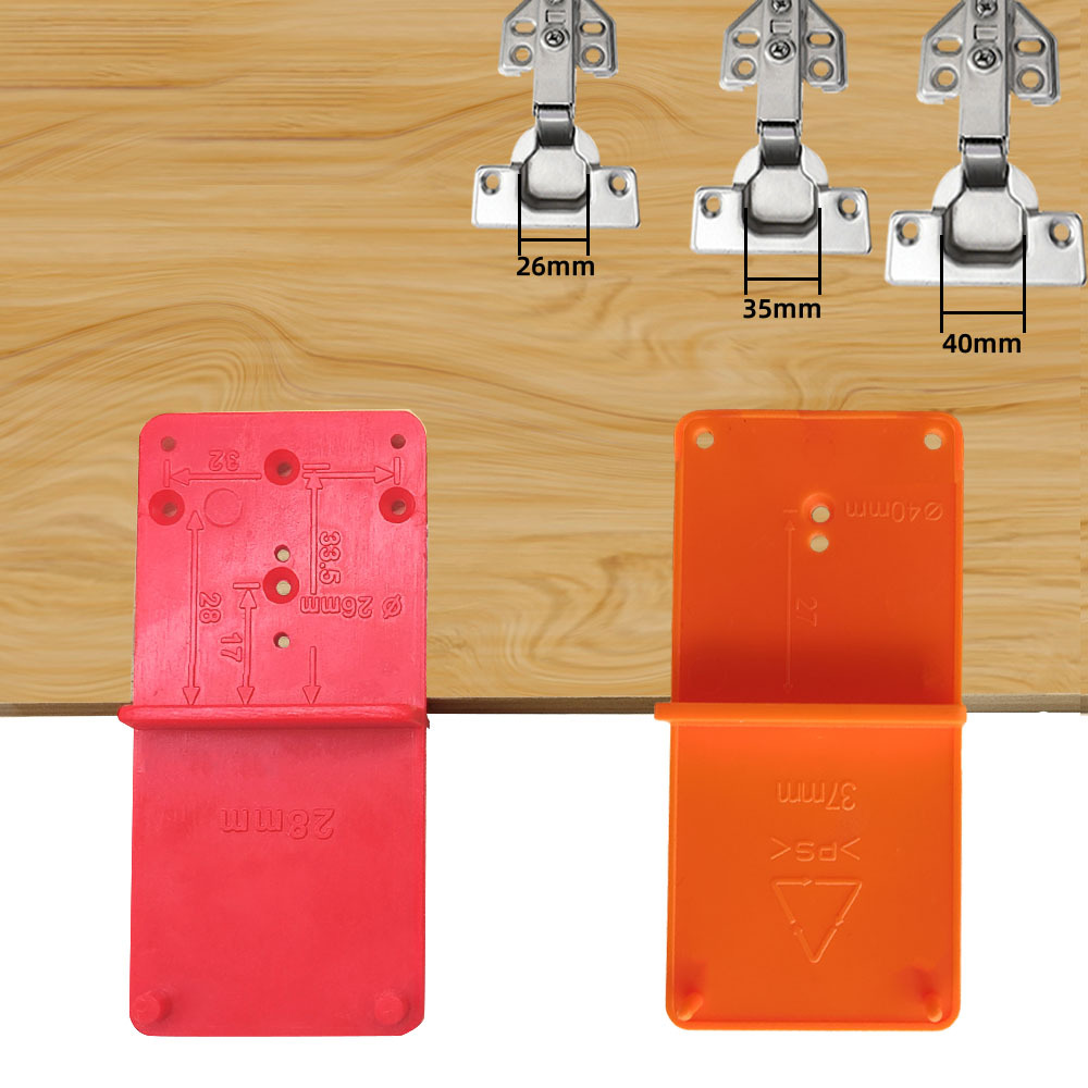 Hinge Hole Drilling Guide 26mm - Dovetail Marking Guide のレビューと価格