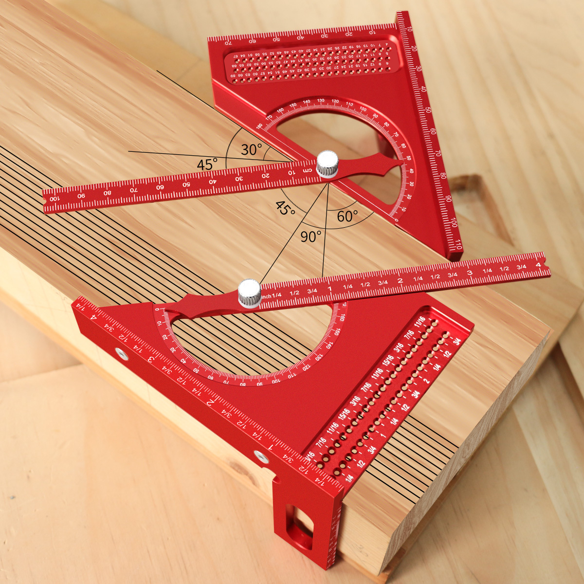 3D Adjustable Carpentry Square - Dovetail Marking Guide のレビューと価格