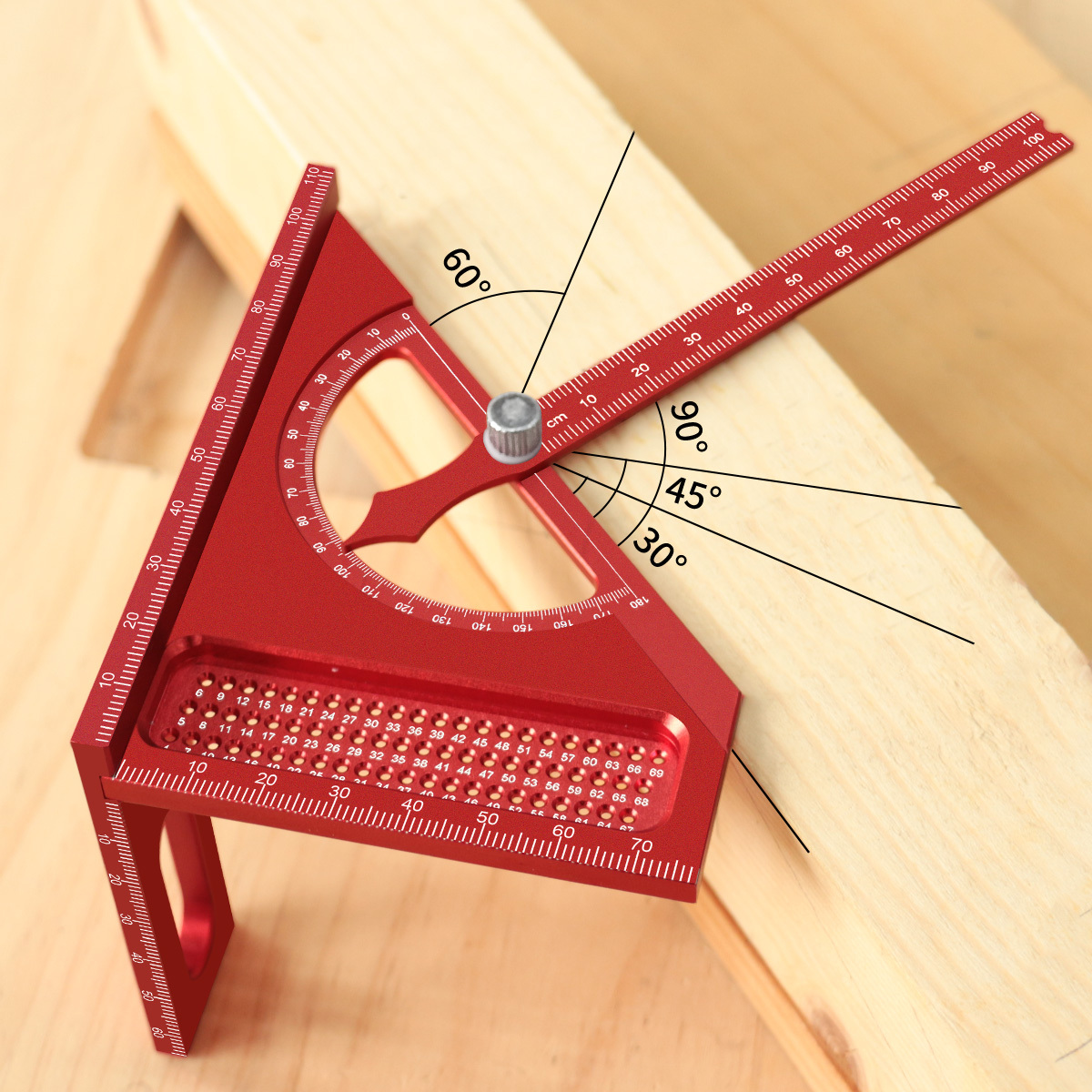 3D Adjustable Carpentry Square - Dovetail Marking Guide のレビューと価格