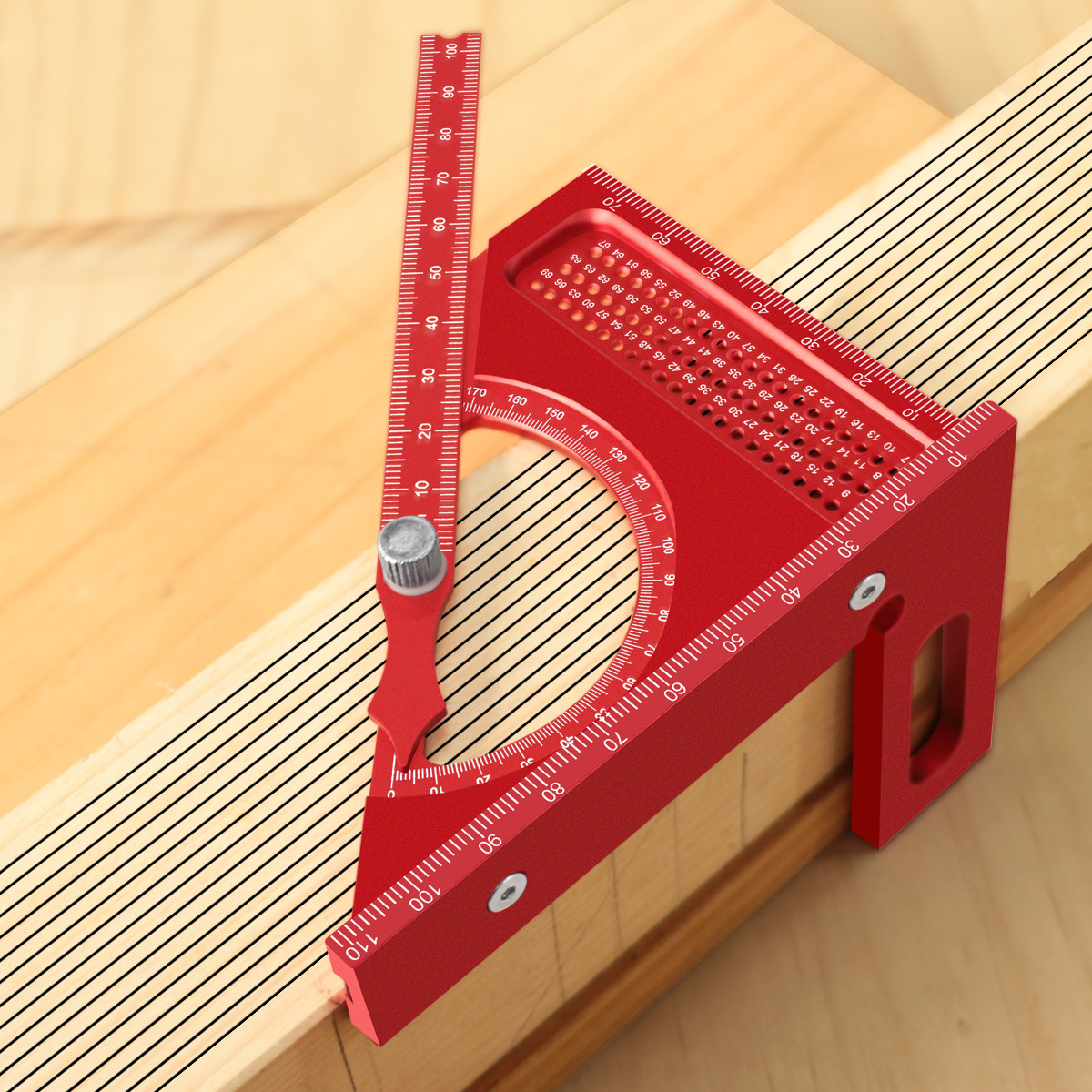 3D Adjustable Carpentry Square - Dovetail Marking Guide のレビューと価格