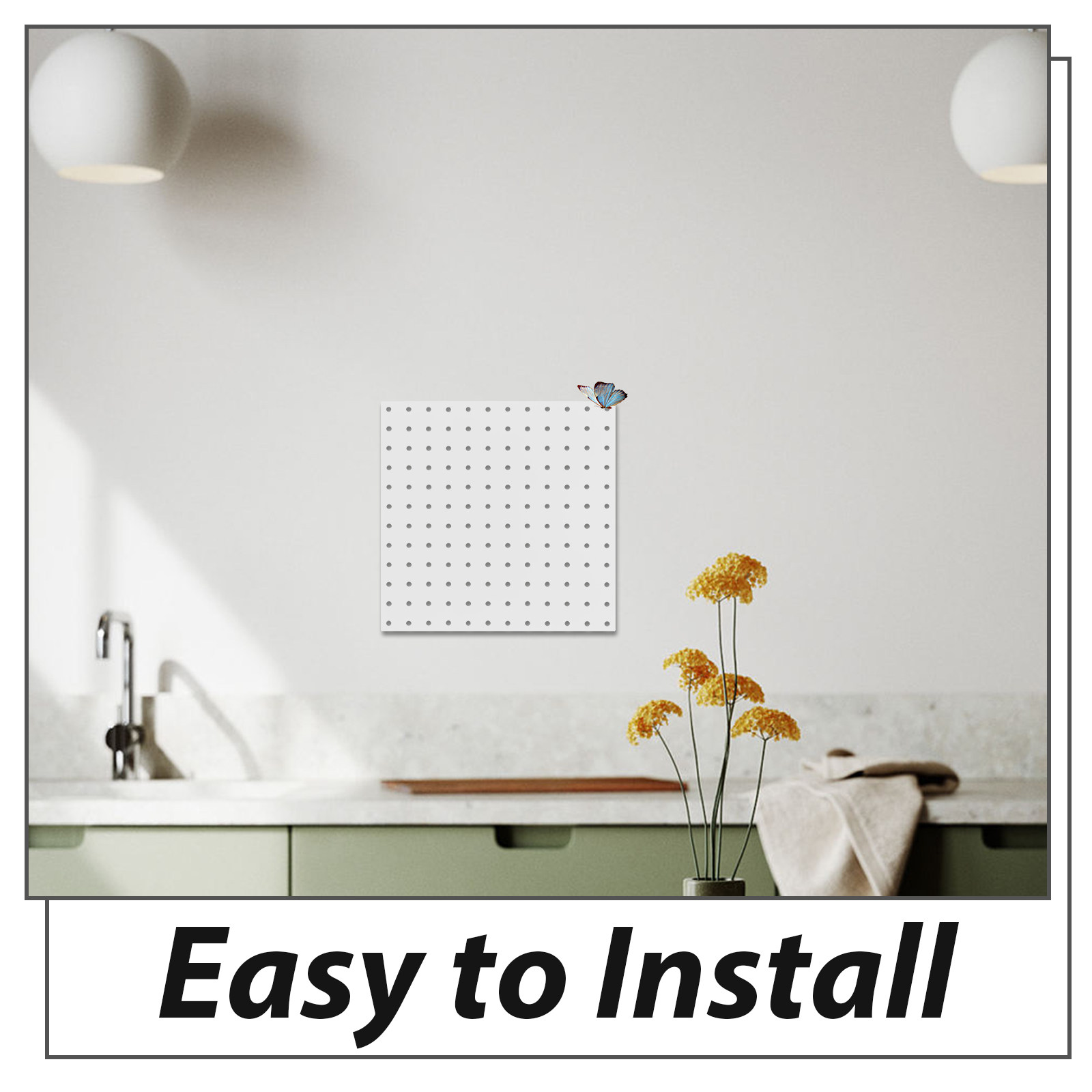 1Set Heavy Duty Metal Pegboard - Workshop Tools Display のレビューと価格