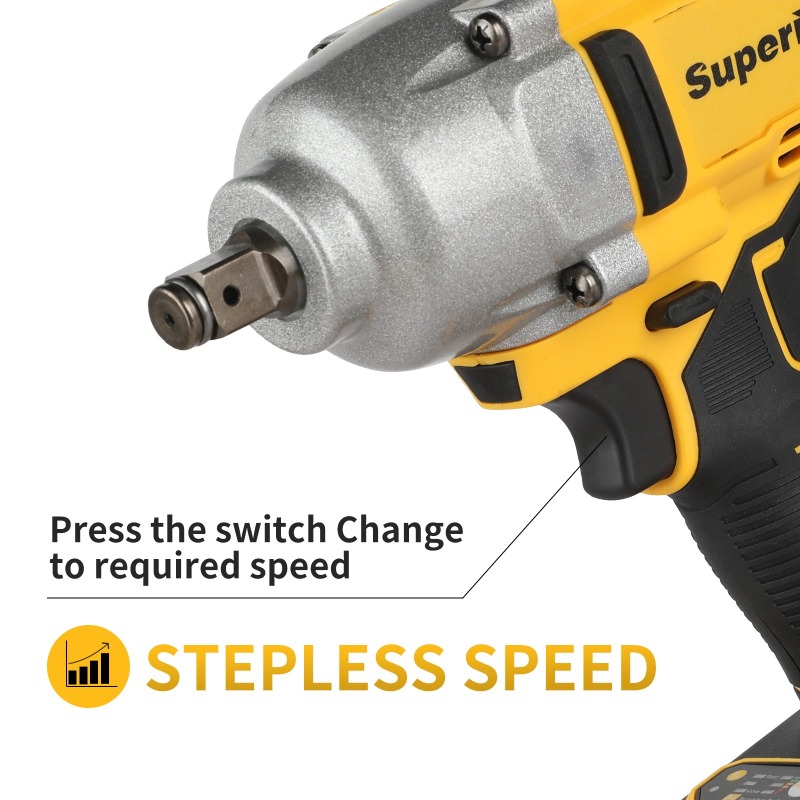 High Torque Cordless Impact Wr - Workshop Use Tools のレビューと価格