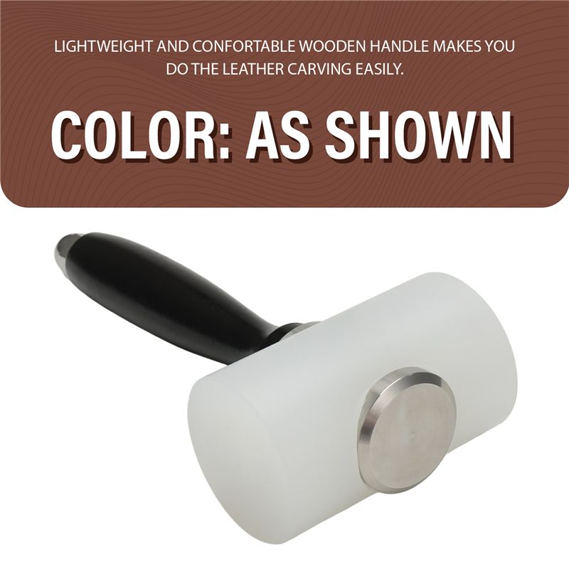 A24F-Leather Carve Hammer Nylo - Mallet Wood Carving のレビューと価格